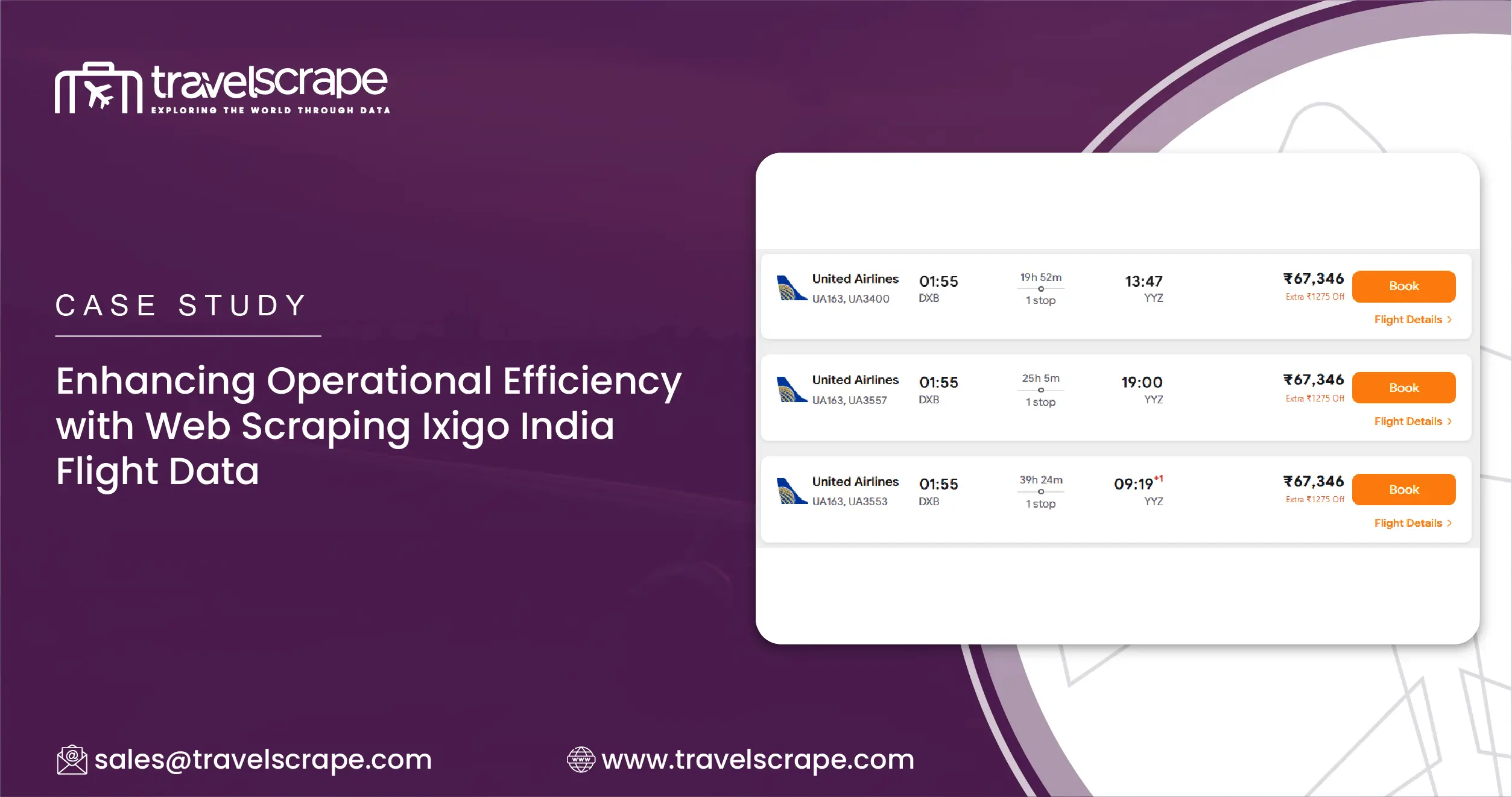 Case Study Enhancing Operational Efficiency with Web Scraping Ixigo India Flight Data-01
